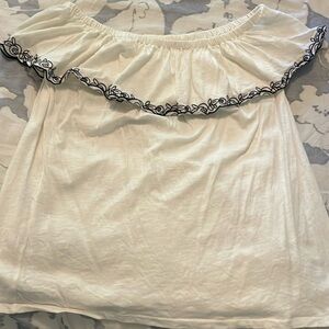 JCrew off the shoulder top